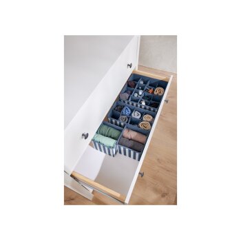 LIVARNO home Aufbewahrungsbox 4er, zusammenfaltbar (Blau) - B-Ware sehr gut