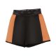 CRIVIT Damen Funktionsshorts, schnelltrocknend (schwarz/orange, M(40/42)) - B-Ware neuwertig