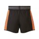 CRIVIT Damen Funktionsshorts, schnelltrocknend (schwarz/orange, M(40/42)) - B-Ware neuwertig
