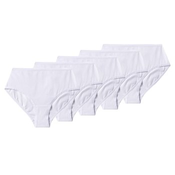 esmara® 5er Set Damen-Slips, mit hoher Taille, M,...