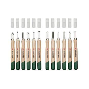 PARKSIDE® Stechbeitel- / Holzschnitz-Set - B-Ware