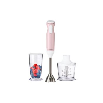 SILVERCREST® Stabmixer-Set »SSMS 600 G1«, 4-teilig (Rosa) - B-Ware neuwertig