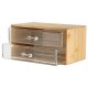 LIVARNO® Bad-Organizer, 2 Schubladen - B-Ware Transportschaden Kosmetisch
