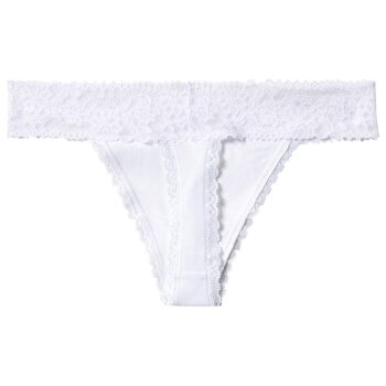 esmara® Damen String, 5 Stück (Pink/Weiß, L(44/46)) - B-Ware neuwertig