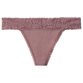 esmara® Damen String, 5 Stück (Pink/Weiß, L(44/46)) - B-Ware neuwertig