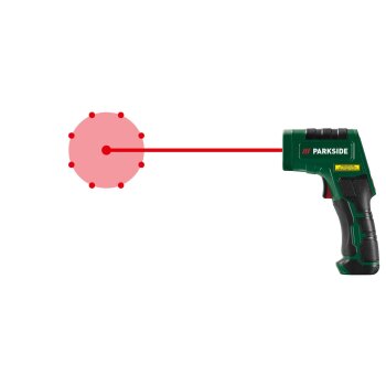 PARKSIDE® Infrarot-Temperaturmessgerät »PTI 380 C3« - B-Ware Unvollständig
