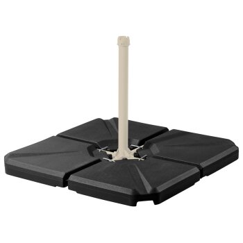 LIVARNO® Schirmständer–Beschwerungsplatten, 4 Stück - B-Ware neuwertig