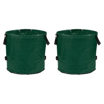 PARKSIDE® Gartenabfallsack / Gartenabfallsack-Set, 2 Stück (rund faltbar 125l Set 2tlg) - B-Ware neuwertig