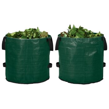 PARKSIDE® Gartenabfallsack / Gartenabfallsack-Set, 2 Stück (rund faltbar 125l Set 2tlg) - B-Ware neuwertig