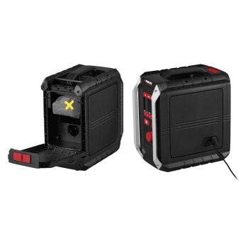 PARKSIDE PERFORMANCE® 20 V / 12 V / 230 V Akku-Baustellenradio »PBR 36 A1«, ohne Akku und Ladegerät, mit Netzteil - B-Ware Unvollständig