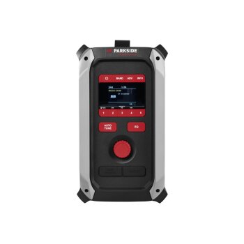 PARKSIDE PERFORMANCE® 20 V / 12 V / 230 V Akku-Baustellenradio »PBR 36 A1«, ohne Akku und Ladegerät, mit Netzteil - B-Ware Unvollständig