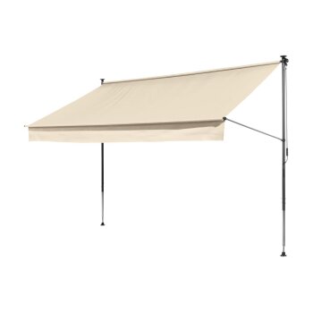 LIVARNO home Klemmmarkise 300 x 150, beige - B-Ware