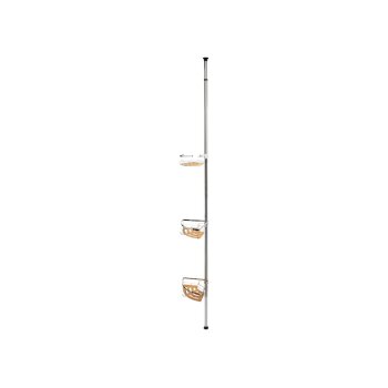 LIVARNO® Teleskop-Badregal, mit 3 Körbe - B-Ware...
