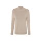 esmara® Damen Feinstrickpullover, mit modischen Schlitzen (Beige, S(36/38)) - B-Ware neuwertig