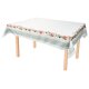 LIVARNO home Tischdecke / Tischläufer-Set, aus recyceltem Material (Tischdecke, Kürbis (Bordüre)) - B-Ware neuwertig