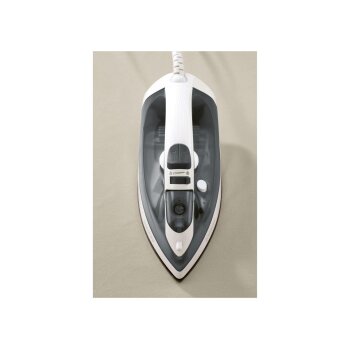 SILVERCREST® Dampfbügeleisen SDB 1600 B4, weiß/grau - B-Ware gut