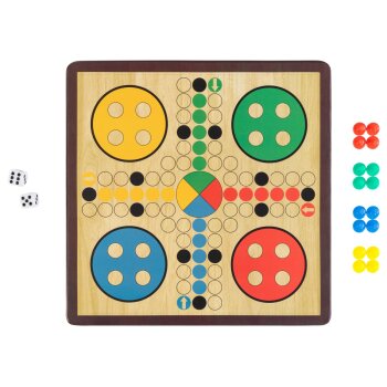 Playtive 10-in-1 Holz-Spielesammlung - B-Ware neuwertig