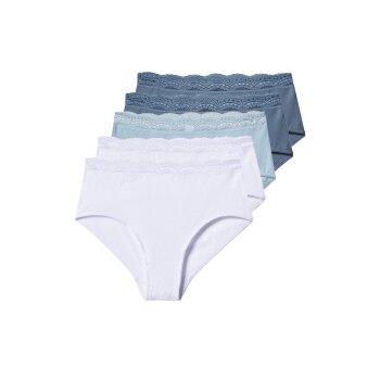esmara® 5er Set Damen-Slips, mit hoher Taille, M,...