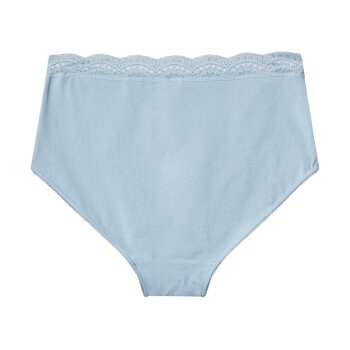 esmara® 5er Set Damen-Slips, mit hoher Taille, M, blau/weiß - B-Ware sehr gut