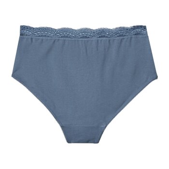 esmara® 5er Set Damen-Slips, mit hoher Taille, M, blau/weiß - B-Ware sehr gut