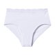 esmara® 5er Set Damen-Slips, mit hoher Taille, M, blau/weiß - B-Ware sehr gut