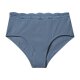 esmara® 5er Set Damen-Slips, mit hoher Taille, M, blau/weiß - B-Ware sehr gut