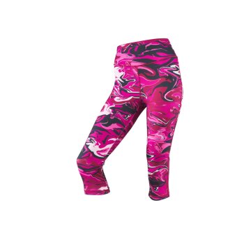 CRIVIT Damen Funktionscapri (Gemustert, S(36/38)) - B-Ware neuwertig