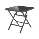 LIVARNO® Alu-Glastisch »Houston / Toronto«, 70 x 70 x 70 cm - B-Ware
