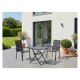 LIVARNO® Alu-Glastisch »Houston / Toronto«, 70 x 70 x 70 cm - B-Ware