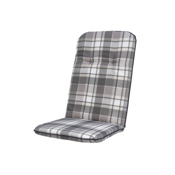 LIVARNO® Polsterauflage, für Hochlehner, grau -...