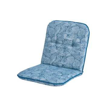 LIVARNO® Polsterauflage, für Niedriglehner, blau...
