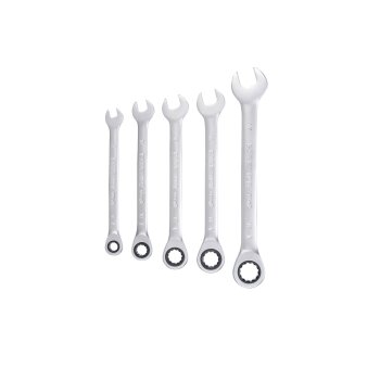 PARKSIDE® Ratschen-Ringschlüsselsatz, 5-teilig -...