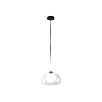 LIVARNO home LED-Pendelleuchte, Lampenschirm aus hochwertigem Glas (Transparent) - B-Ware neuwertig