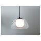 LIVARNO home LED-Pendelleuchte, Lampenschirm aus hochwertigem Glas (Transparent) - B-Ware neuwertig