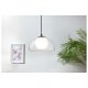 LIVARNO home LED-Pendelleuchte, Lampenschirm aus hochwertigem Glas (Transparent) - B-Ware neuwertig