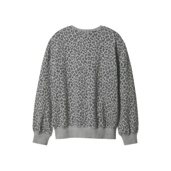 esmara® Damen Sweatpullover / Sweathoodie (Leo/grau, XS(32/34)) - B-Ware neuwertig