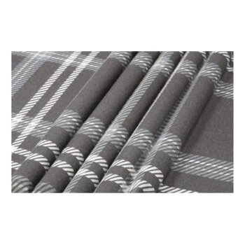 LIVARNO® Bettwäsche, aus Feinbiber, 140 x 200 cm, grau - B-Ware sehr gut