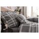 LIVARNO® Bettwäsche, aus Feinbiber, 140 x 200 cm, grau - B-Ware sehr gut
