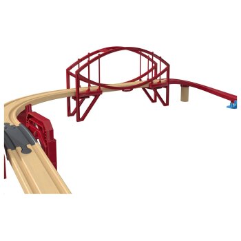Playtive Containerhafen Eisenbahn-Set, aus Echtholz - B-Ware