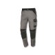 PARKSIDE PERFORMANCE® Herren Arbeitsbundhose mit CORDURA® Knieverstärkung (grau/schwarz, 58) - B-Ware Beschädigt