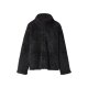 esmara® Damen Teddy-Fleecejacke / Fleecepullover (Schwarz, XS(32/34)) - B-Ware neuwertig