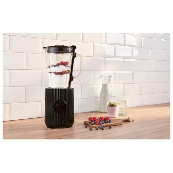 SILVERCREST® Standmixer SSMP 600 A1, aus Kunststoff, schwarz - B-Ware Transportschaden Kosmetisch