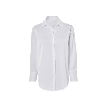 esmara® Damen Bluse, in matter Satin-Qualität (Weiß, 38) - B-Ware Beschädigt