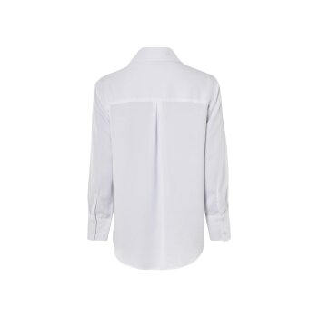 esmara® Damen Bluse, in matter Satin-Qualität (Weiß, 38) - B-Ware Beschädigt