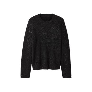 esmara® Damen Strickpullover (Schwarz, M(40/42)) - B-Ware neuwertig