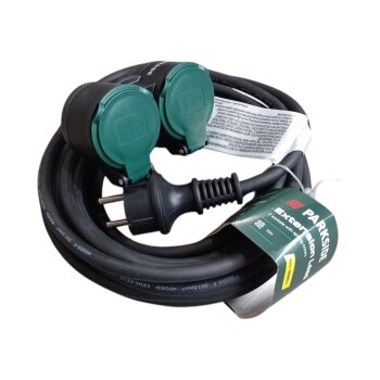 PARKSIDE® Verlängerungskabel, 2-fach, 10m, IP44...