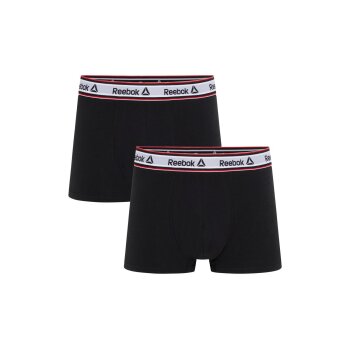 Reebok 2er Set Herren-Boxershorts, XL, schwarz - B-Ware...