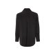 esmara® Damen Bluse, in matter Satin-Qualität (Schwarz, 44) - B-Ware neuwertig
