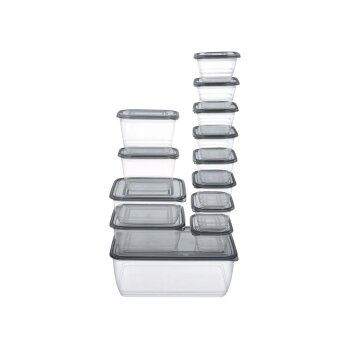 SILVERCREST® Frischhaltedosen-Set, 12 Stück (Grau) - B-Ware sonstiges