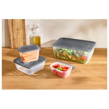SILVERCREST® Frischhaltedosen-Set, 12 Stück (Grau) - B-Ware sonstiges